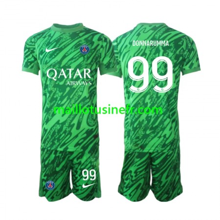 Maillot de Foot Paris Saint-Germain Gianluigi Donnarumma 99 Extérieur Gardien 2024-25 - Enfant